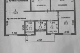 Дом 115 м² на участке 9 сот.